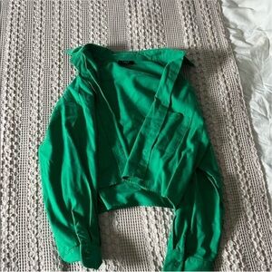 Vici Green Blouse